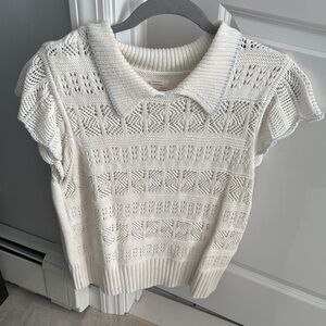 LC Lauren Conrad Cream Knit Camisole